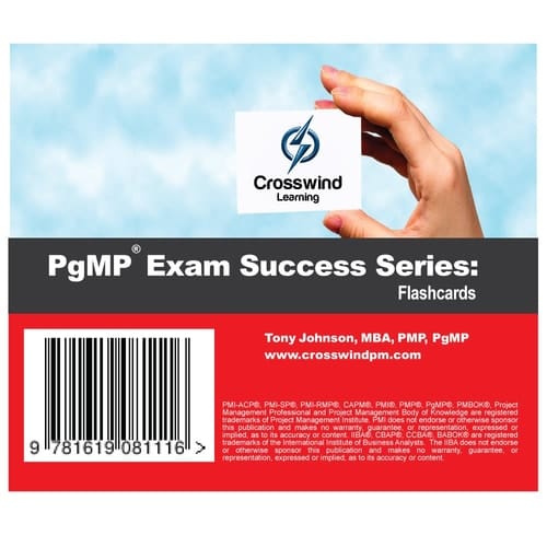 PgMP Exam Success Series: Flashcards