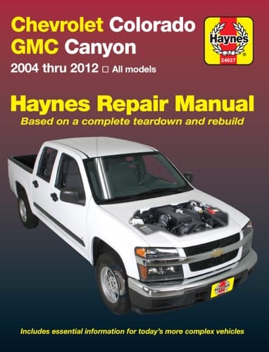 Chevrolet Colorado GMC Canyon 2004 thru 2012