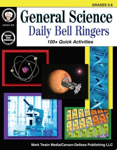 General Science, Grades 5 - 8 Daily Bell Ringers