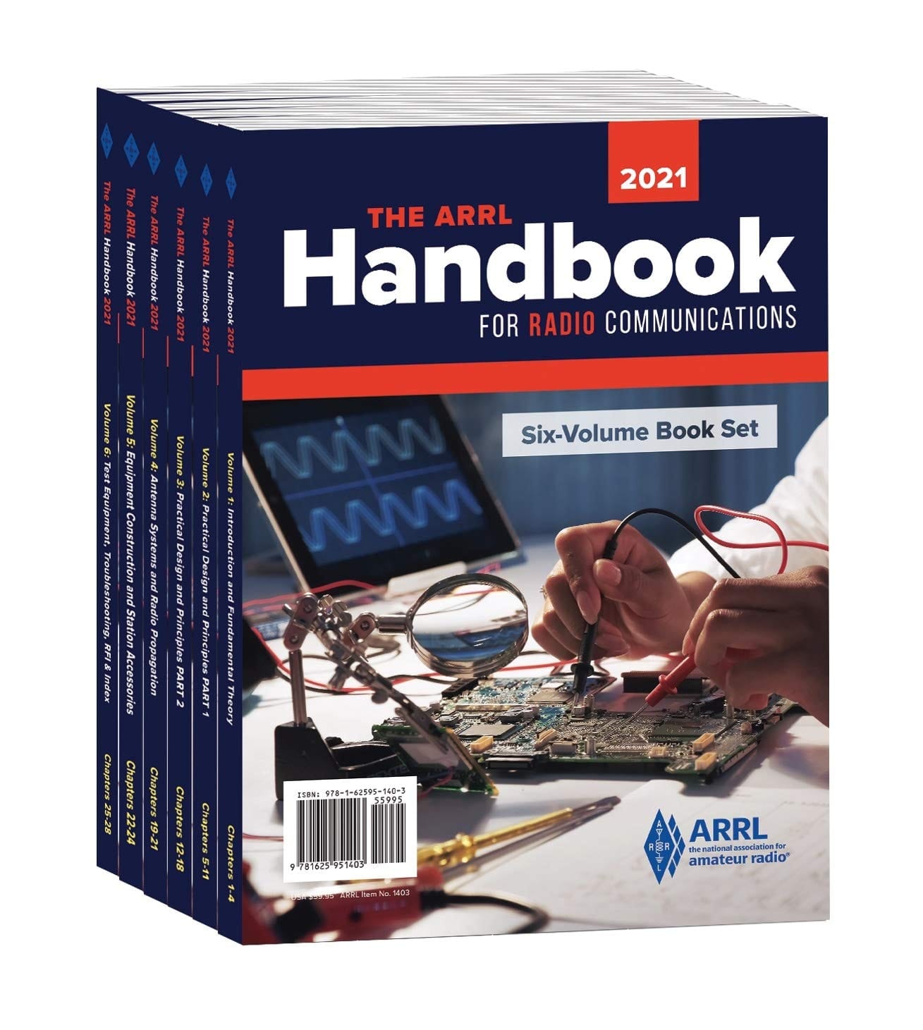 The ARRL Handbook for Radio Communications 2021 (98th) 6-Volume Set
