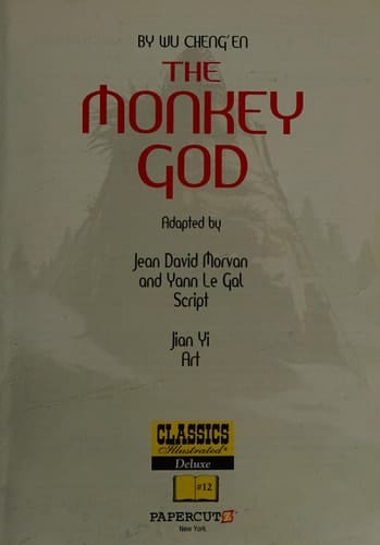 Classics Illustrated Deluxe #12 The Monkey God