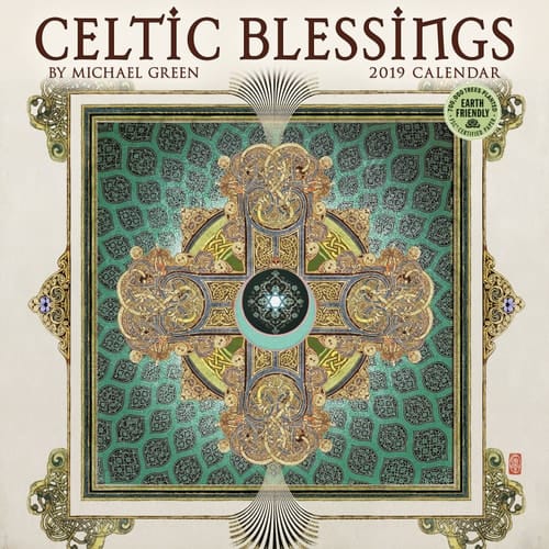 Celtic Blessings 2019 Wall Calendar: Illuminations by Michael Green