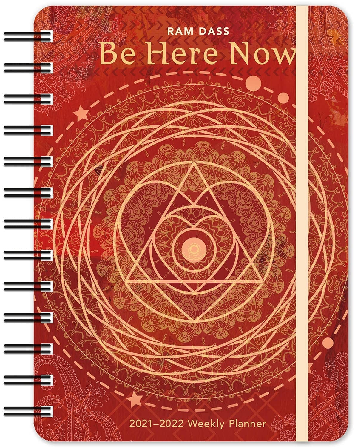 Ram Dass 2022 Weekly Planner: On-the-Go 17-Month Calendar with Pocket (Aug 2021 - Dec 2022, 5" x 7" closed): Be Here Now