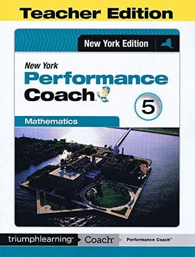 New York Performance Coach Mathematics Grade 5 Teacher Edition