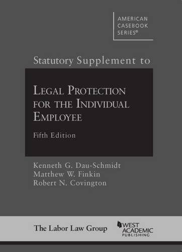 Legal Protection for the Individual Employee