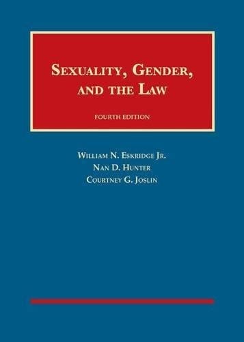 Sexuality, Gender, and the Law