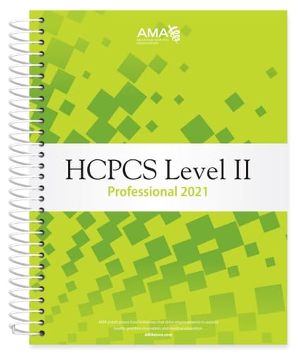 HCPCS 2021 Level II Professional Edition