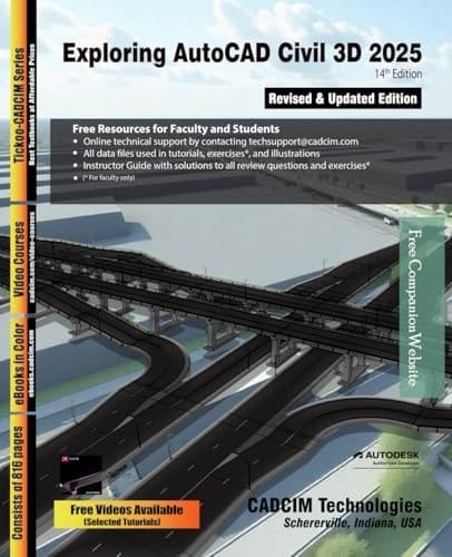 Exploring AutoCAD Civil 3D 2025, 14th Edition
