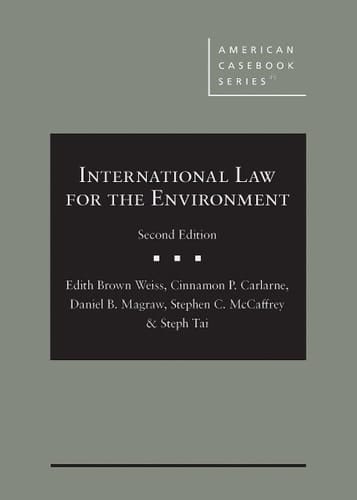 International Law for the Environment