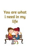 You Are What I Need in My Life, Love Journal