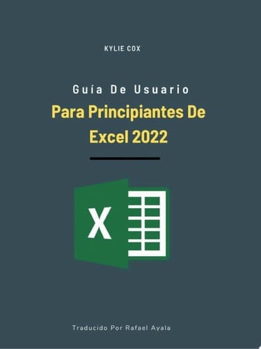 Guía de usuario para principiantes de Excel 2022