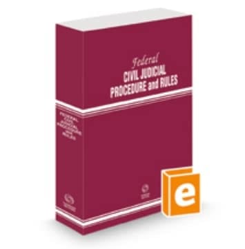 FEDERAL CIVIL JUDICIAL PROCEDURE AND RULES, 2023