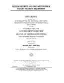 Nuclear Security Can DOE Meet Physical Facility Security Requirement