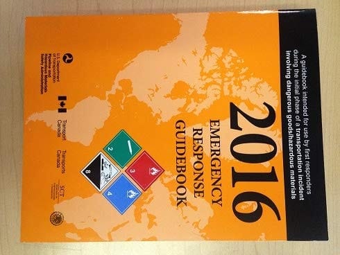 2016 Emergency Response Guidebook (ERG) Pocket Size