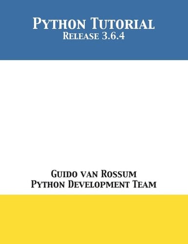 Python Tutorial Release 3.6.4