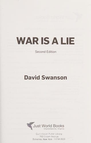 War Is A Lie