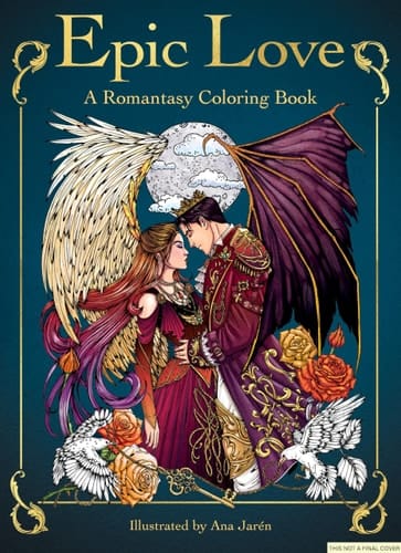 Epic Love A Romantasy Coloring Book