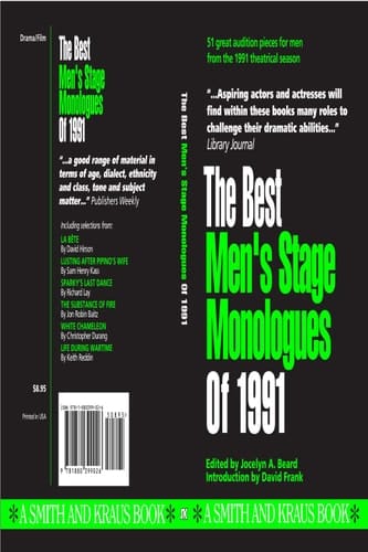 The Best Men's Stage Monologues 1991