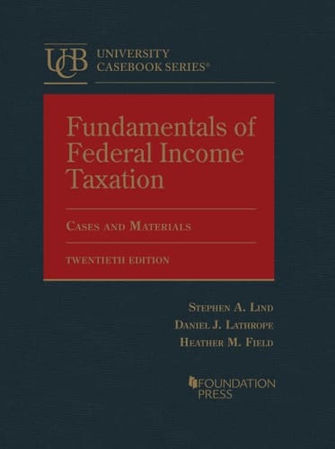 Fundamentals of Federal Income Taxation