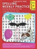Spelling Weekly Practice for 1st 2nd Grades, Activity Workbook for Kids, Language Arts For Kids Grade 1 Workbook, Grade 2 Workbook: 100 Reproducible Word Study Lessons That Help Kids Boost Reading, Vocabulary, Spelling & Phonics Skills Independently!
