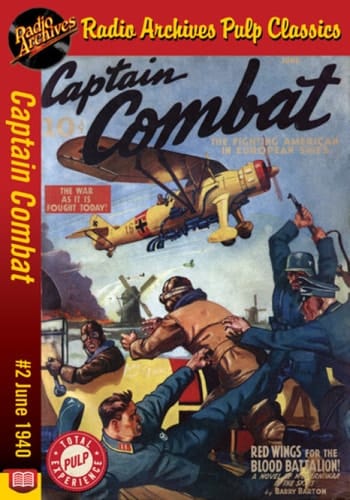 Captain Combat #2 June 1940 Red Wings fo