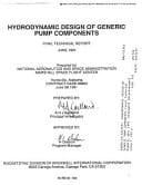 Hydrodynamic Design of Generic Pump Components