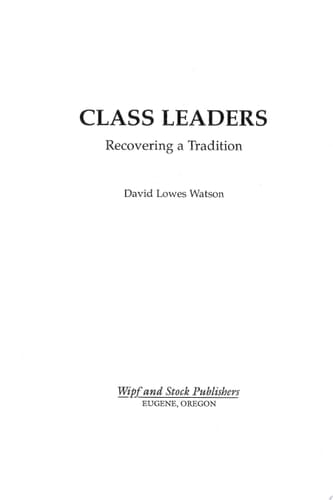 Class Leaders