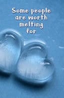 Some People Are Worth Melting For Blank Journal and Animated Movie Quote