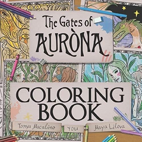 The Gates of Aurona Coloring Book