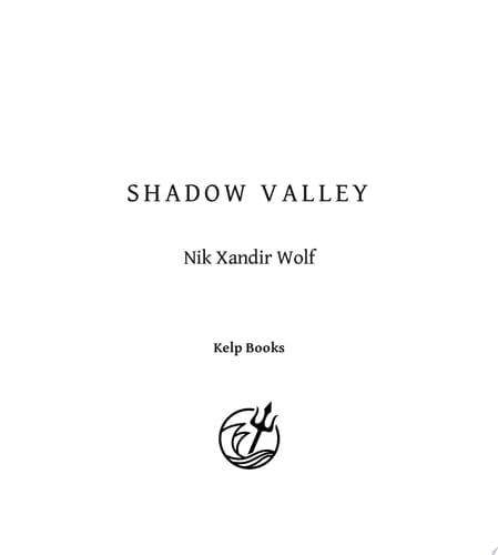 Shadow Valley A Crime Thriller