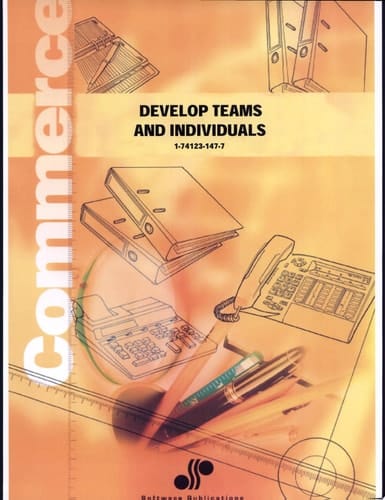 Develop Teams and Individuals