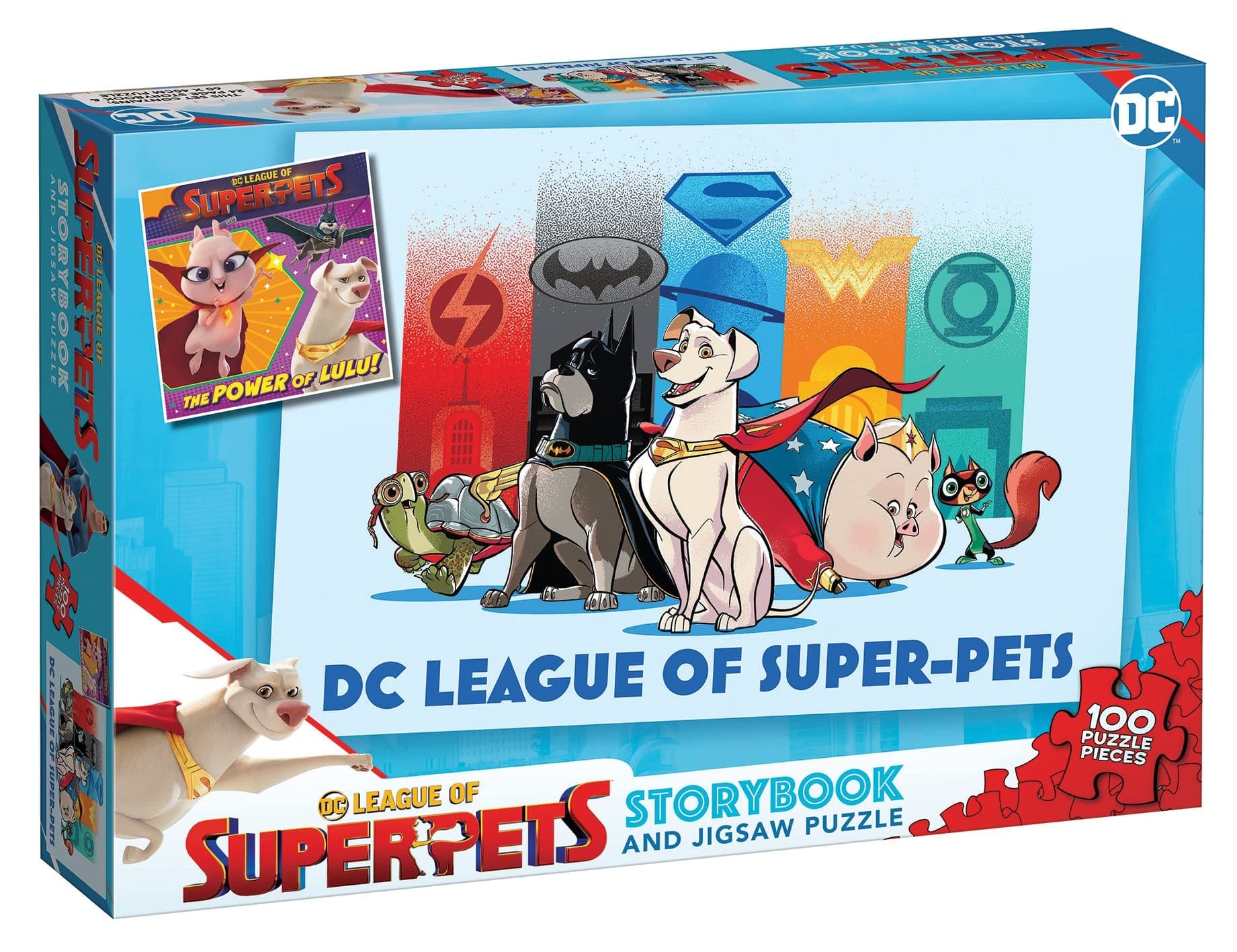 League of Super-Pets: Storybook and Jigsaw Puzzle (Dc Comics: 100 Pieces)