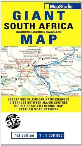 Road map giant South Africa
