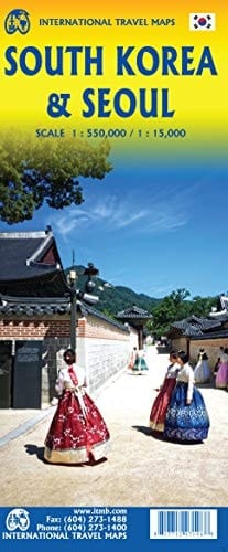 South Korea & Seoul (Scale 1:550,000/1:15,000)