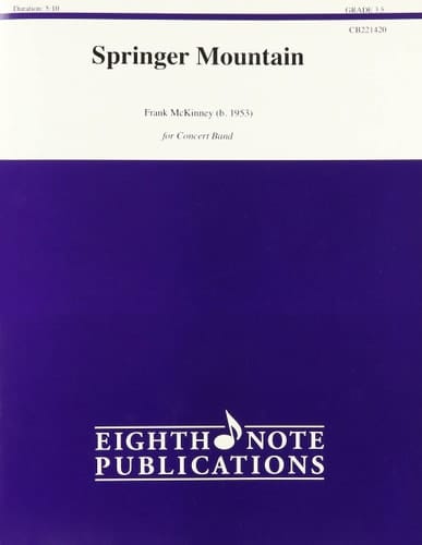 Springer Mountain Conductor Score & Parts