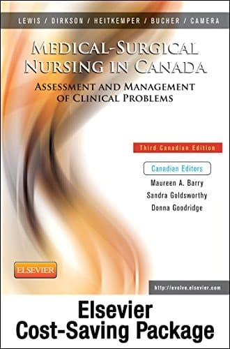 Medical-Surgical Nursing in Canada - Text and Elsevier Adaptive Quizzing Package