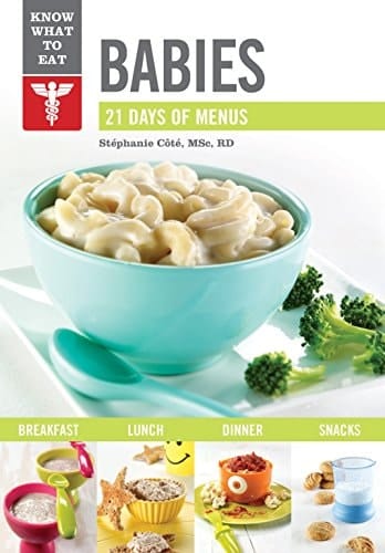 Babies 21 Days of Menus