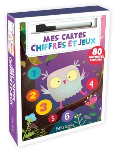Mes cartes chiffres et jeux