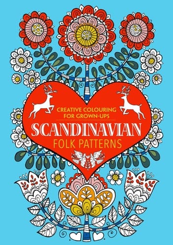 Scandinavian Folk Patterns Creative Colouring for Grown-ups