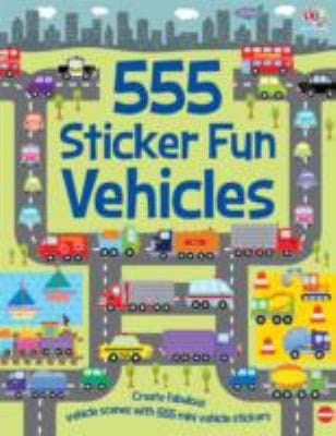 555 Sticker Fun Vehicles