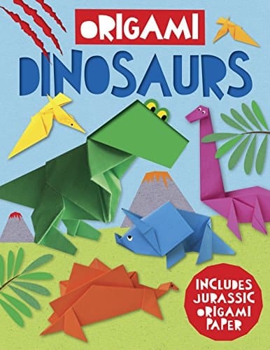 Dinosaur Origami Includes Jurassic Origami Paper