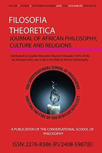 Filosofia Theoretica Journal of African Philosophy, Culture and Religions