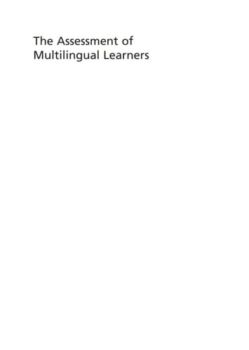 The Assessment of Multilingual Learners