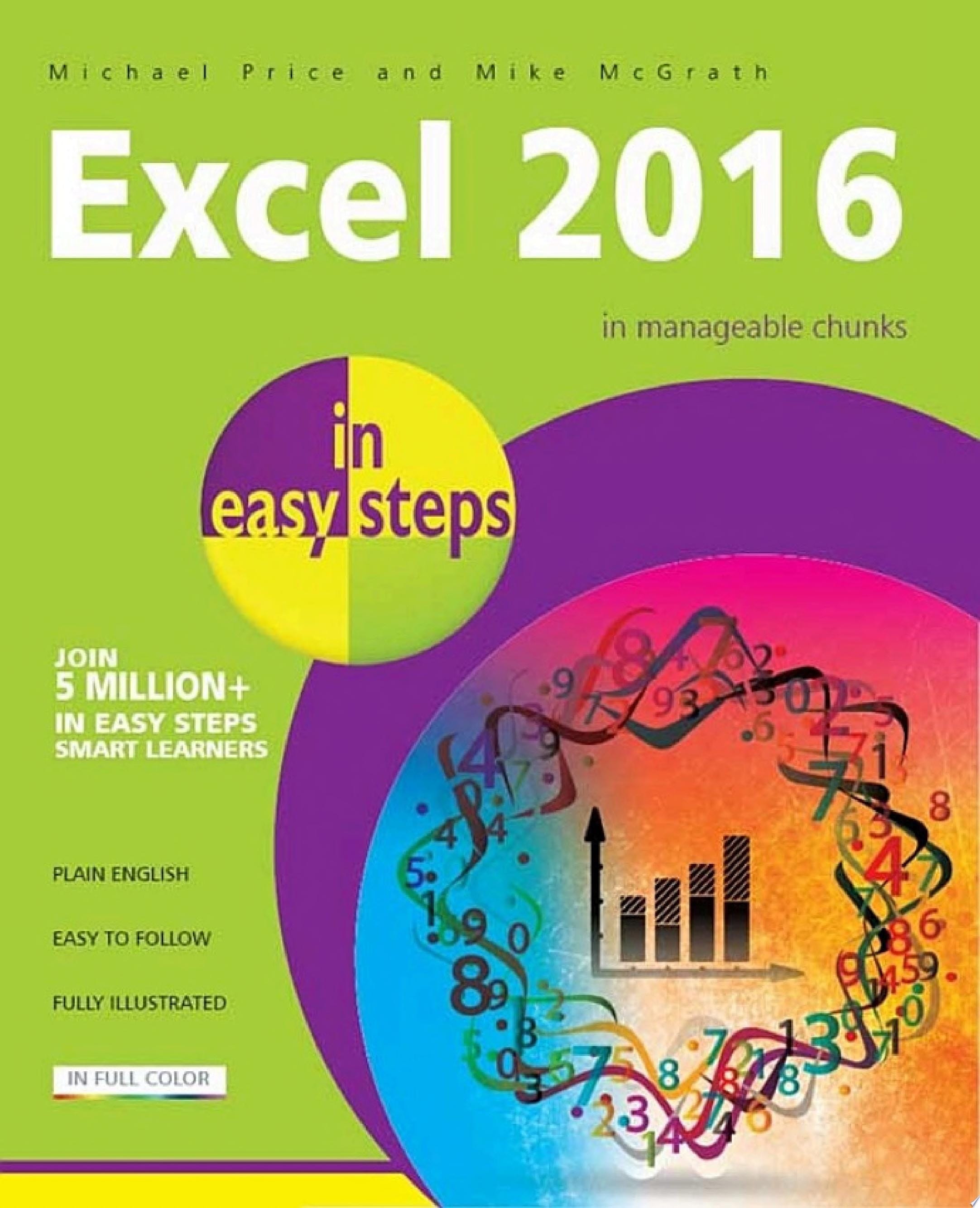 Excel 2016 in easy steps