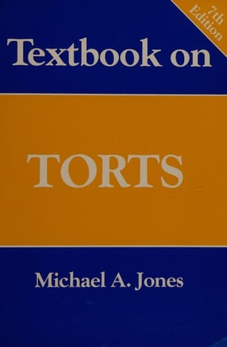 Textbook on Torts