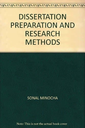 Dissertation Preparation and Research Methods
