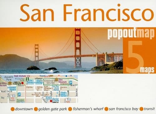 Compass Maps Popout Map San Francisco