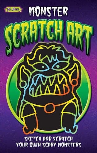 Monster Scratch Art