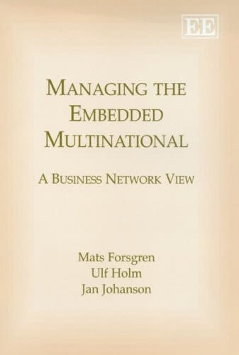 Managing the Embedded Multinational A Business Network View