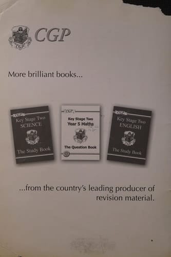 Key Stage Two Year 5 Maths The Study Book